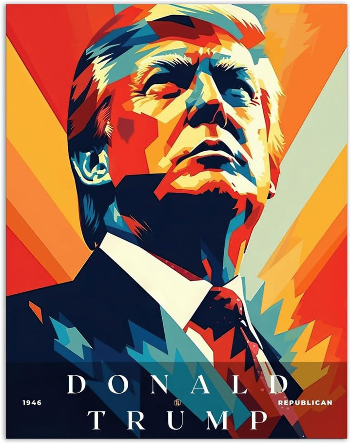 Donald Trump Portrait Wall Art