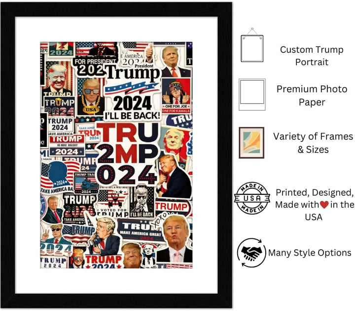 Donald Trump Portrait Wall Art