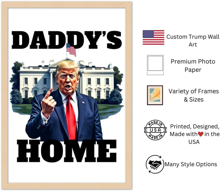 Donald Trump Portrait Wall Art