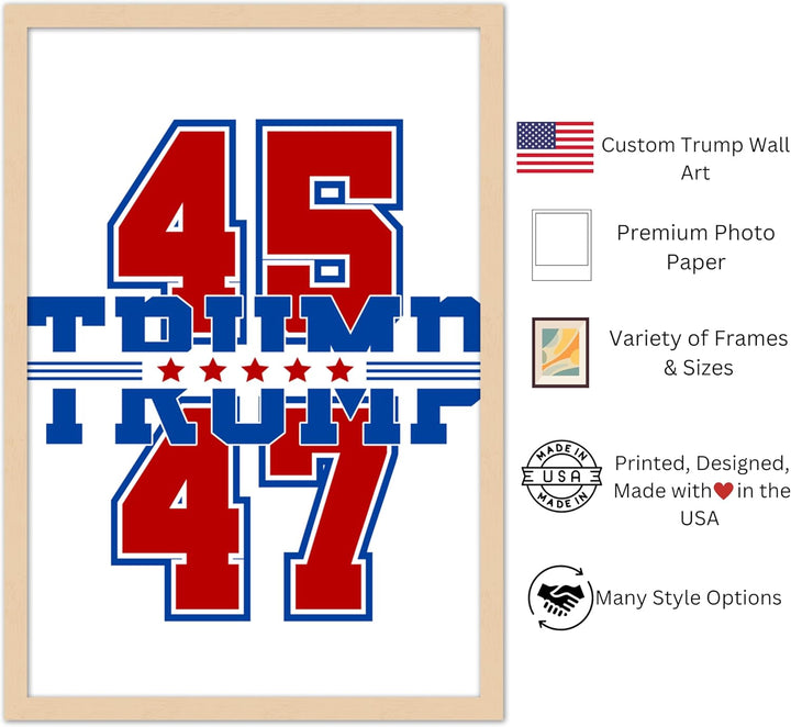 Donald Trump Portrait Wall Art
