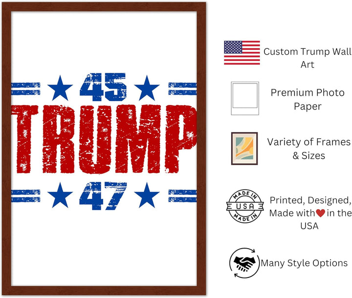 Donald Trump Portrait Wall Art