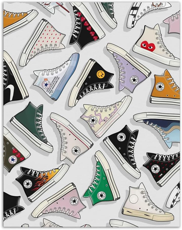 Wall Wonders Sneaker Head Wall Art – Jordan Evolution Print