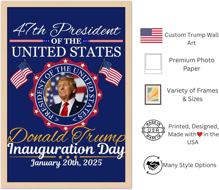 Donald Trump Portrait Wall Art