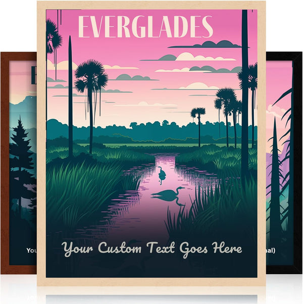 Wall Wonders Everglades Wall Art – Breathtaking Nature Print