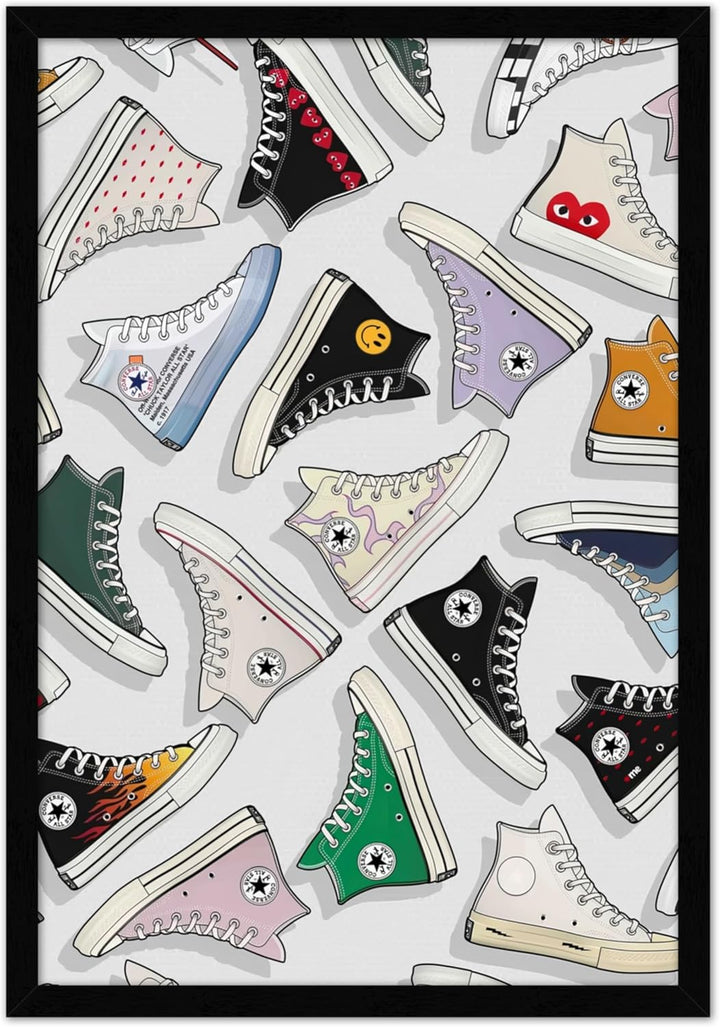 Wall Wonders Sneaker Head Wall Art – Jordan Evolution Print